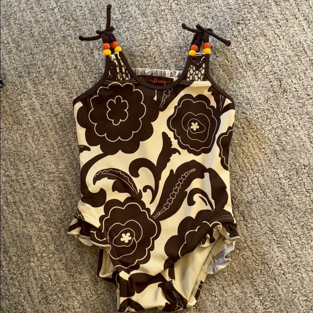 One piece bathing suit